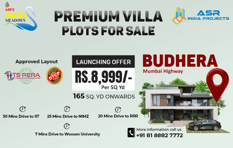 DTCP-open-villa-plots-for-sale-in-budhera-Hyderabad-old-Mumbai-highway